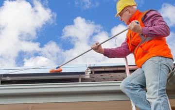 Stanwardine In The Fields soft wash roof cleaning